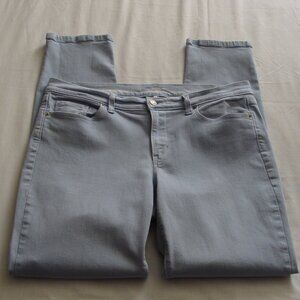 ANN TAYLOR LOFT Periwinkle Blue "MODERN SKINNY" Jeans Sz 31/12
